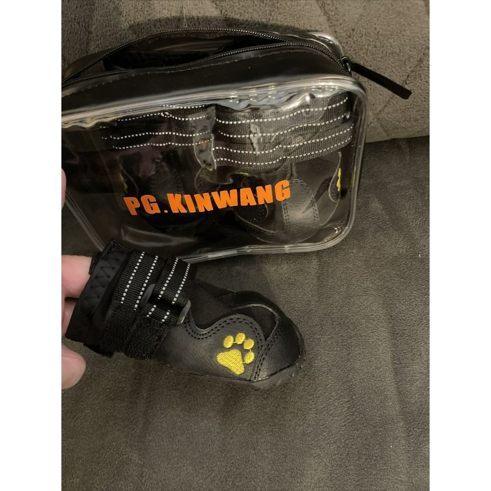PG.KINWANG DOG BOOTS SMALL TO MEDIUM 4 PACK